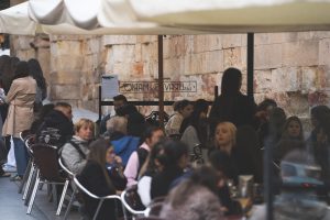 Ambiente en Las Bravas de Mario