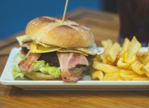 Hamburguesa Las Bravas de Mario